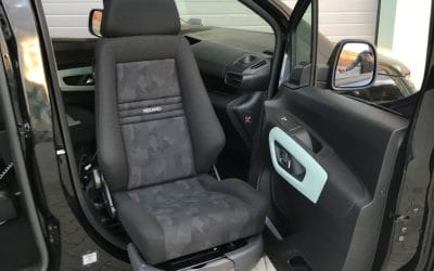 Reparatur Sitzkissen Fahrersitz (Sportsitz - Seitenwange